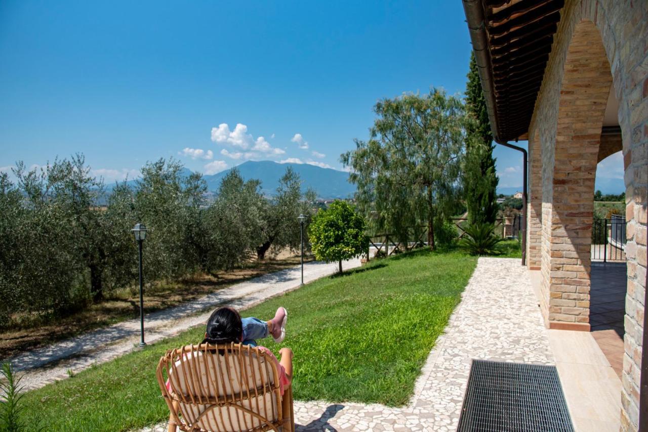 Agriturismo Alla Solagna Colli del Tronto Extérieur photo
